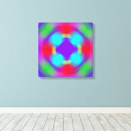 Toile art Abstrait (Insitu (Plancher de Bois))