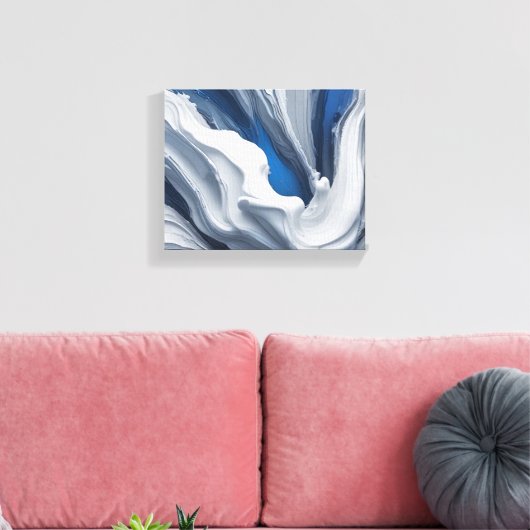 Toile art Abstrait (Insitu(Salon))