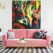 Toile Art Abstrait (Insitu(Salon))