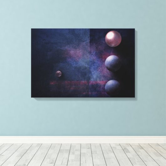 Toile Art Abstrait 005 (Insitu (Plancher de Bois))