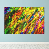 Toile Art Abstrait 143 (Insitu (Plancher de Bois))