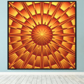 Toile Art Abstrait 3D 2A (Insitu (Plancher de Bois))