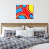 Toile Art Abstrait autochtone Vol 12 (Insitu(Chambre))