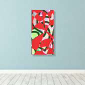 Toile Art abstrait coloré 9 (Insitu (Plancher de Bois))