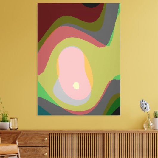 Toile Art Abstrait coloré 921 (Insitu(Salon))