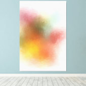 Toile Art Abstrait coloré moderne tendance violet vert (Insitu (Plancher de Bois))