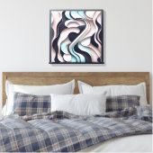 Toile Art Abstrait Contemporain "exquis" (Insitu(Chambre))