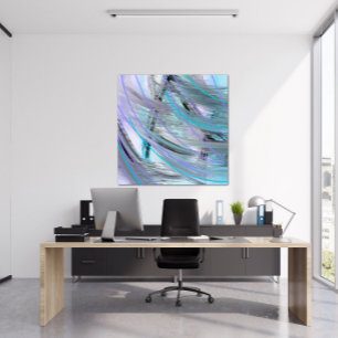 Toile Art abstrait contemporain original moderne