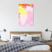 Toile Art abstrait de coucher de soleil par ZMJ (Insitu(Chambre))
