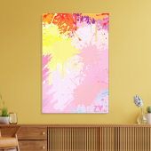 Toile Art abstrait de coucher de soleil par ZMJ (Insitu(Salon))
