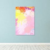 Toile Art abstrait de coucher de soleil par ZMJ (Insitu (Plancher de Bois))