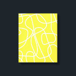 Toile Art Abstrait de ligne moderne en Jaune | Artsy<br><div class="desc">Art Abstrait de ligne moderne en toile jaune Imprimer</div>