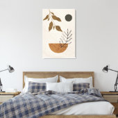 Toile Art Abstrait Du Milieu Du Siècle, Tons Neutres Toi (Insitu(Chambre))