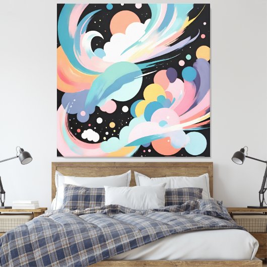 Toile Art Abstrait et moderne (Insitu(Chambre))