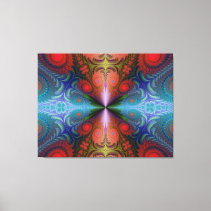 Toile Art Abstrait Fractal Canvas