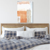 Toile Art Abstrait gris et beige (Insitu(Chambre))