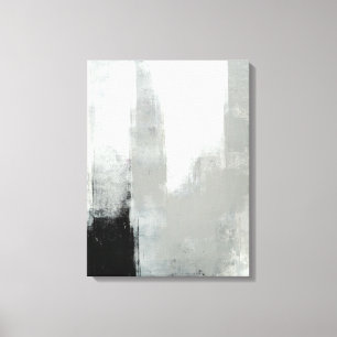 Toile Art Abstrait gris 'retardé'
