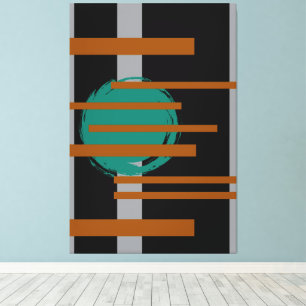 Toile Art abstrait industriel