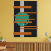 Toile Art abstrait industriel (Insitu(Salon))