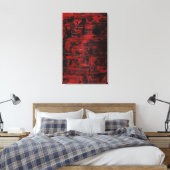 Toile Art Abstrait : Le Cordon Rompu (Insitu(Chambre))