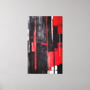 Toile Art Abstrait moderne - Agressif 002