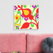 Toile Art Abstrait moderne coloré (Insitu(Salon))