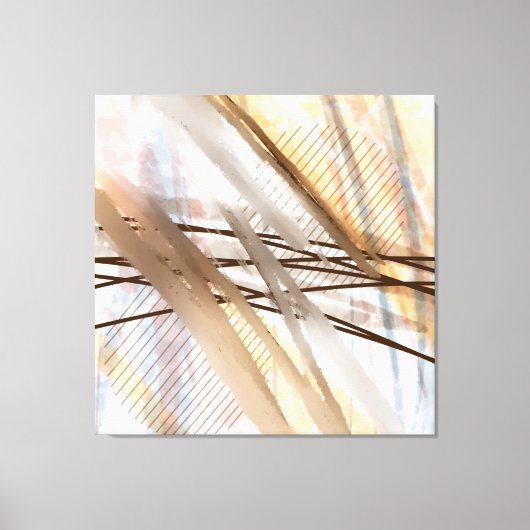 Toile Art abstrait moderne contemporain (Recto)