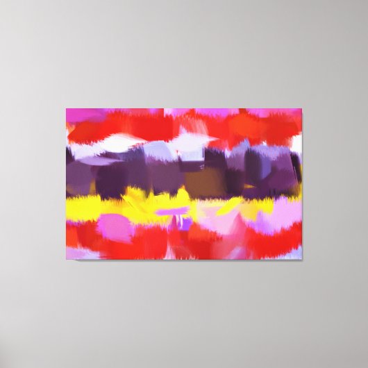 Toile Art Abstrait | Peinture Abstraite 2 (Recto)