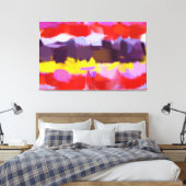 Toile Art Abstrait | Peinture Abstraite 2 (Insitu(Chambre))