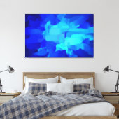 Toile Art Abstrait | Peinture Abstraite 6 (Insitu(Chambre))