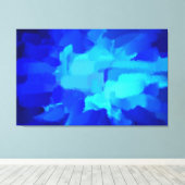 Toile Art Abstrait | Peinture Abstraite 6 (Insitu (Plancher de Bois))