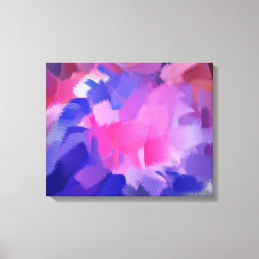 Toile Art Abstrait | Peinture Abstraite 8 (Recto)