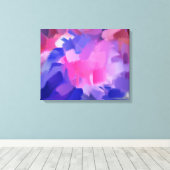 Toile Art Abstrait | Peinture Abstraite 8 (Insitu (Plancher de Bois))