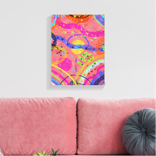 Toile Art abstrait : Rêve céleste