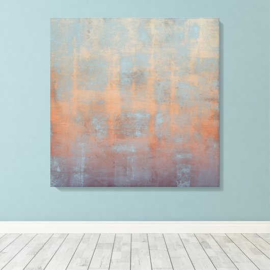 Toile Art Abstrait rustique Nr67 (Insitu (Plancher de Bois))