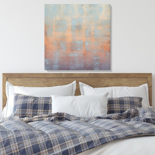 Toile Art Abstrait rustique Nr67 (Insitu(Chambre))