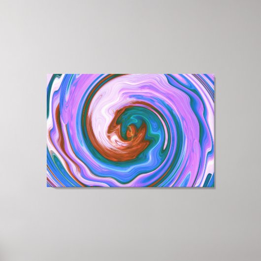 Toile Art Abstrait spiral 5 (Recto)