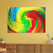 Toile Art Abstrait spiral 8 (Insitu(Salon))