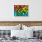 Toile art Abstrait tourbillonnant 444 777 (Insitu(Chambre))