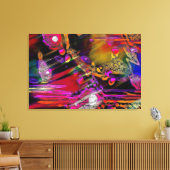 Toile Art Abstrait "volant haut" (Insitu(Salon))