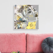 Toile Art africain (Insitu(Salon))