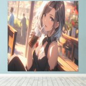 Toile Art Anime. (Insitu (Plancher de Bois))