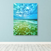 Toile art, art mural, Fort Walton Beach, Floride (Insitu (Plancher de Bois))