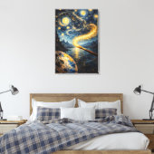 Toile Art at Your Fingertips – Celestial Brush & Palette (Insitu(Chambre))