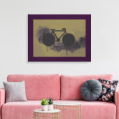 Toile art bicycle urban decor (Insitu(Salon))