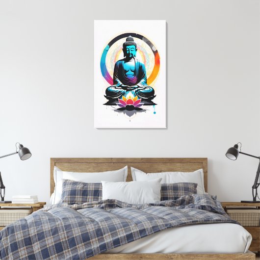 Toile Art Bouddha Zen (Insitu(Chambre))