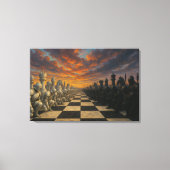 Toile Art Canvas d'échecs (Recto)