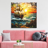 Toile Art Canvas d'expédition (Insitu(Salon))