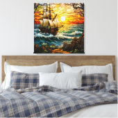 Toile Art Canvas d'expédition (Insitu(Chambre))