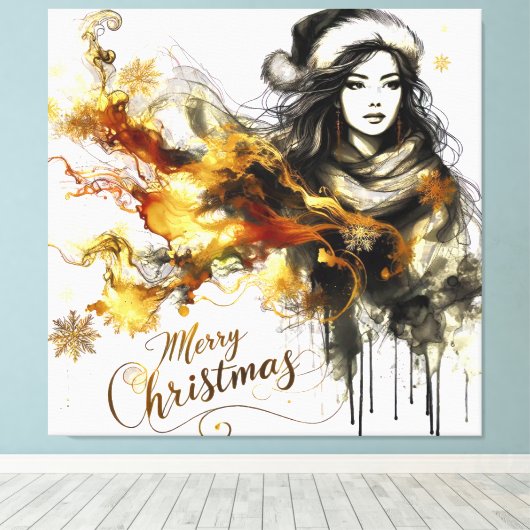 Toile Art Canvas NFT (Insitu (Plancher de Bois))